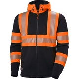 HOODIE 79273 orange/ebony 2XL