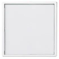 ELSO Joy Wippe mit großem Schriftfeld 50x50mm, reinweiß