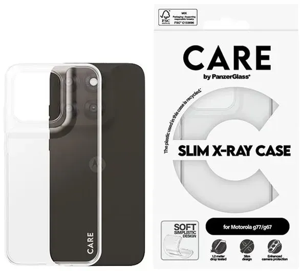 TPU Case Transparent Motorola moto g77/g67