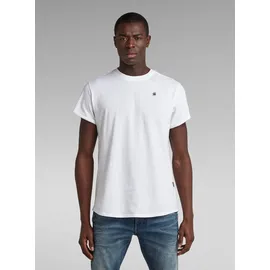 G-Star Lash Ribbed Kurzarm-T-Shirt White 2XL