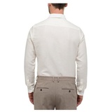 Eterna Slim Fit Premium Shirt mit Premium Leinen-Anteil Modell 'Kent', Beige, 43