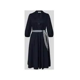 More & More Hemdblusenkleid Blau 40