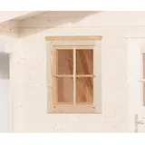 Weka Einzelfenster für Wandstärke 21/ 28 mm Natur BxH: 69 cm x 79 cm