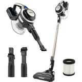 Petra PF0776VDEEU7 2-in-1 Multi Staubsauger - Kabelloser 22,2V Akku Stielstaubsauger & Handstaubsauger, 1.2L, 40 Minuten Reinigungskraft, LED-Bodenbürste mit 2-in-1 Fugendüse Und Waschbar HEPA-Filter