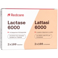 Lactase 6.000 RedCare 2x100 St Tabletten