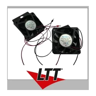 Lüfter (2x1) 5V/0,29A 60x60x15mm Runda