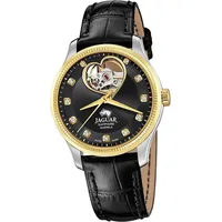 Jaguar Damen Uhr Analog Elegant schwarz D2UJ995/B - Schwarz