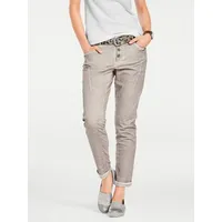 Heine Hose normal Grau 36