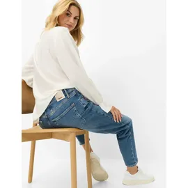 Brax Style MILEY S USED REGULAR BLUE, denim blau regular, Gr. 48K (24), Kurzgrößen, Denim/Jeans, 92% Baumwolle, 8% Elastomultiester, Jeans