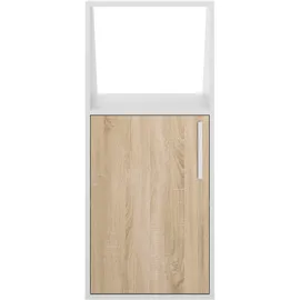 Gami Kleiderschrank UNDER 48 x 110 x 50 cm Braun/Weiß