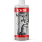 BRESTOL® Abflussreiniger 1000 ml - Rohrreiniger flüssiger Abflussreiniger Abflussfrei Haar-weg Siphonreiniger gegen Rohrverstopfung im Rohrsystem schonend für Dichtungen & ohne Dampfentwicklung