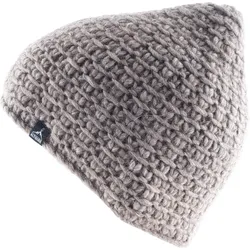 Wintermütze Nest Grob Strickmütze Unisex Beanie Mütze Alpaca Merino Wolle braun No Size