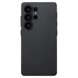 pitaka Galaxy S25 Ultra PIN Button Case schwarz/grau
