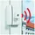 ABUS FTS96A Fensterschloss Braun