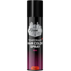 The Shave Factory Temporary+ Hair Color Spray Pink 150 ml