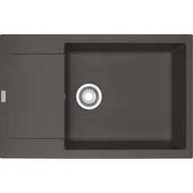Franke Maris MRG 611-78 XL links Einbauspüle schiefergrau fragranit Handbetätigung 780 x 500 mm