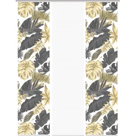 VISION S Schiebegardine VISION S "LETHI", grau (goldfarben, anthrazit), B:60cm H:260cm, Polyester, Gardinen, DIGITALDRUCK