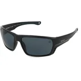 Timberland TB00002 Herren-Sonnenbrille Vollrand Quadratisch Kunststoff-Gestell, schwarz