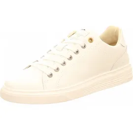 BULLBOXER Sneaker Sneaker Leder - Weiß 44 EU