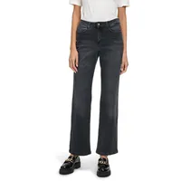 Cartoon Stretch-Jeans mit Waschung Dark Grey Denim,38 - 38