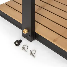 Blumfeldt Gartendusche Schwarz 0,70 m