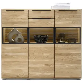 Set One by Musterring Highboard Jackson Braun Eiche