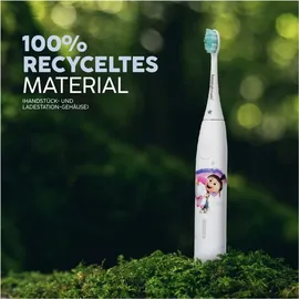 happybrush ECO VIBE KIDS Agnes + 3 Refills weiß