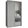 masseno Schwebetürenschrank VARO 120 x 205 x 60 cm Grau