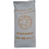 25 kg Weizenmehl Typ 405 regional naturbelassen Backmehl Mehl backen Brot Kuchen