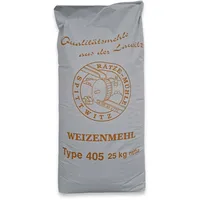 25 kg Weizenmehl Typ 405 regional naturbelassen Backmehl Mehl backen Brot Kuchen