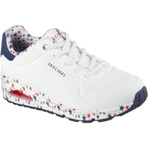 SKECHERS UNO Free STRYDE Kinder Weiß/Blau 35