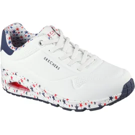 SKECHERS UNO Free STRYDE Kinder Weiß/Blau 35