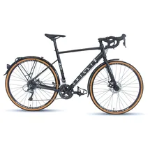 chilliz Gravelbike GL.08 28 Zoll RH 57 cm Unisex schwarz, glänzend