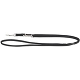 Kerbl Pet Pet Miami Plus Führleine, schwarz, doppelt 25mm/200cm