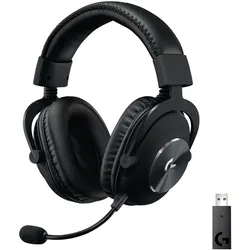 Over Ear Kopfhörer kabellos 20 h Laufzeit (Schwarz) Pro X 