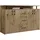 HBZ Drivno Sideboard 139 x 90 x 34 cm Braun
