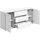 home collective Sideboard 150 x 70 x 40 cm Weiß
