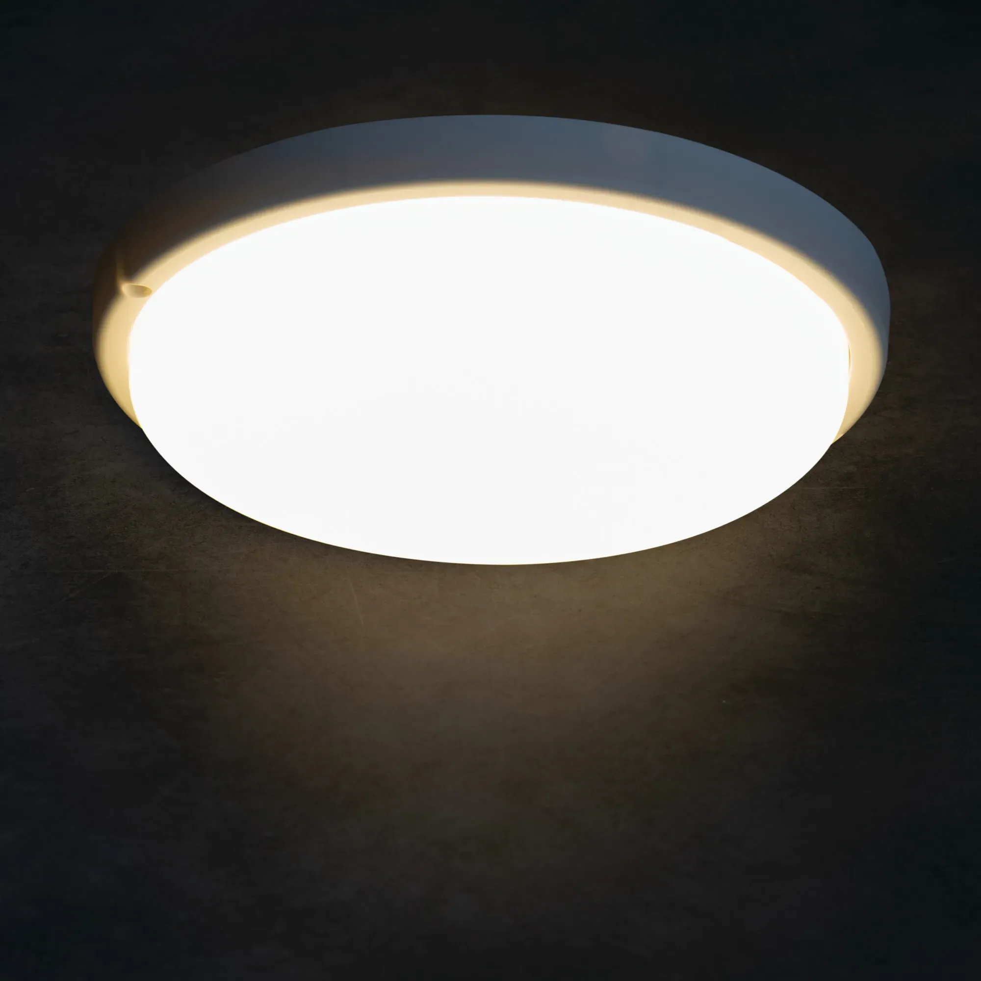 Kanlux miLEDo LED Kellerleuchte TOLU Rund IP54 Ø 196 mm 1620 lm 18W - neutralweiß (4000K)