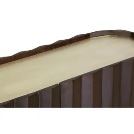 GUTMANN FACTORY Goba Lowboard 115 x 49 x 35 cm Braun Holz, Metall, Massivholz