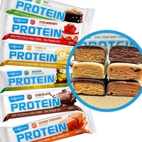 Maxsport Nutrition High Protein Proteinriegel, Zero Prozent Transfettsäuren Glutenfrei Protein riegel 24 x 60g (Mix box)