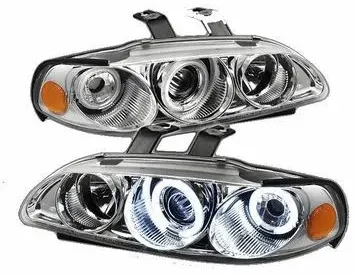 Kristallscheinwerfer HONDA CIVIC Limousine (92–95) - Chrom