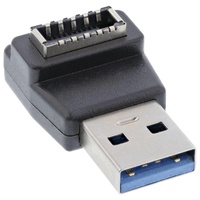 InLine InLine® USB 3.2 Adapter, USB-A Stecker zu intern USB-E Frontpanel Buchse