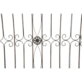 CLP Gartenzäune Mangold 4er Set 60 x 30 cm Bronze