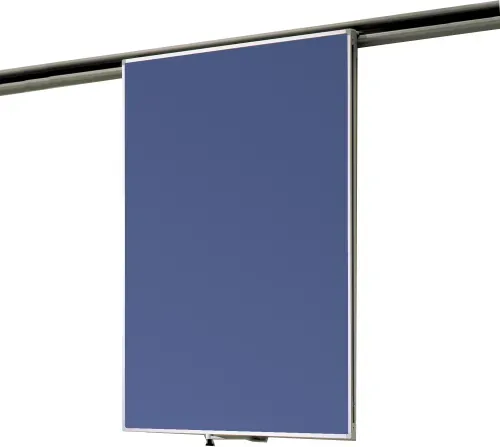 Korklinoltafel, 2-seitig für Media-Rail 1