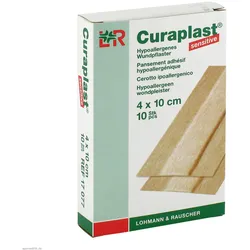 Curaplast Wundschnellverb.sensitiv 4x10 cm 1 m 10 St