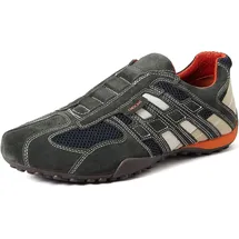 GEOX Snake U4207L dark grey/off white 39