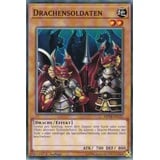 MP18-DE121 - Drachensoldaten - Common - DE - im Set mit Ultrapro Toploader - Yugioh