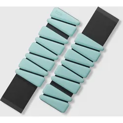 ZOE Wrist Weights 0,5 kg Gewichtsmanschetten Handgelenk Farbe Lavanda Green 2x0.5 kg