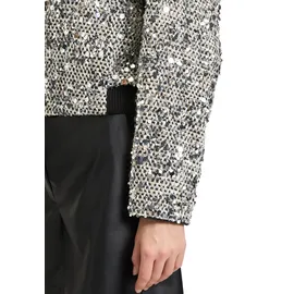 Betty & Co Blouson mit Pailletten in Black/Silver | Gr.: 34
