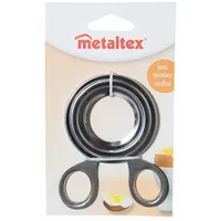 Metaltex Eierköpfer Edelstahl 10,5 cm